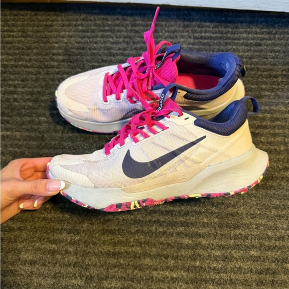 Nike Shoes - Nike Pink and Blue Sneakers